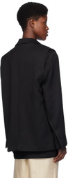 BITE Black Layered Blazer