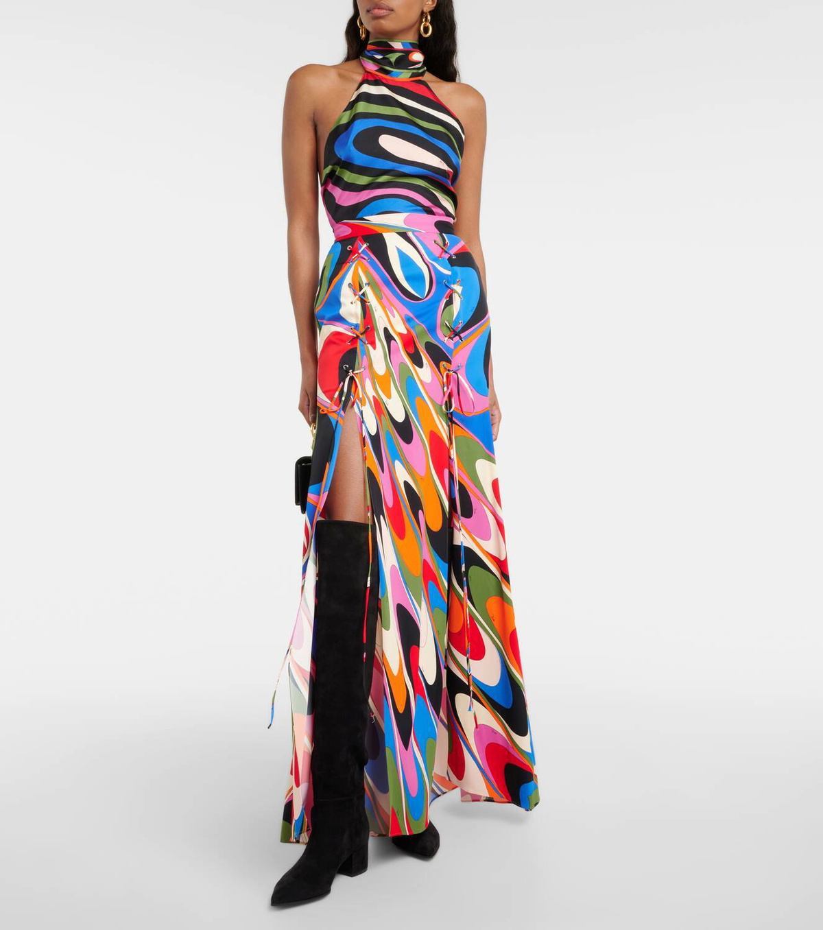 Pucci Marmo printed maxi skirt Emilio Pucci