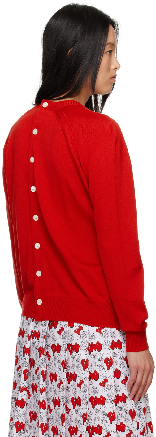 tao Red Bow Sweater