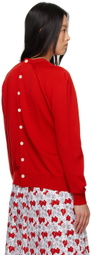 tao Red Bow Sweater