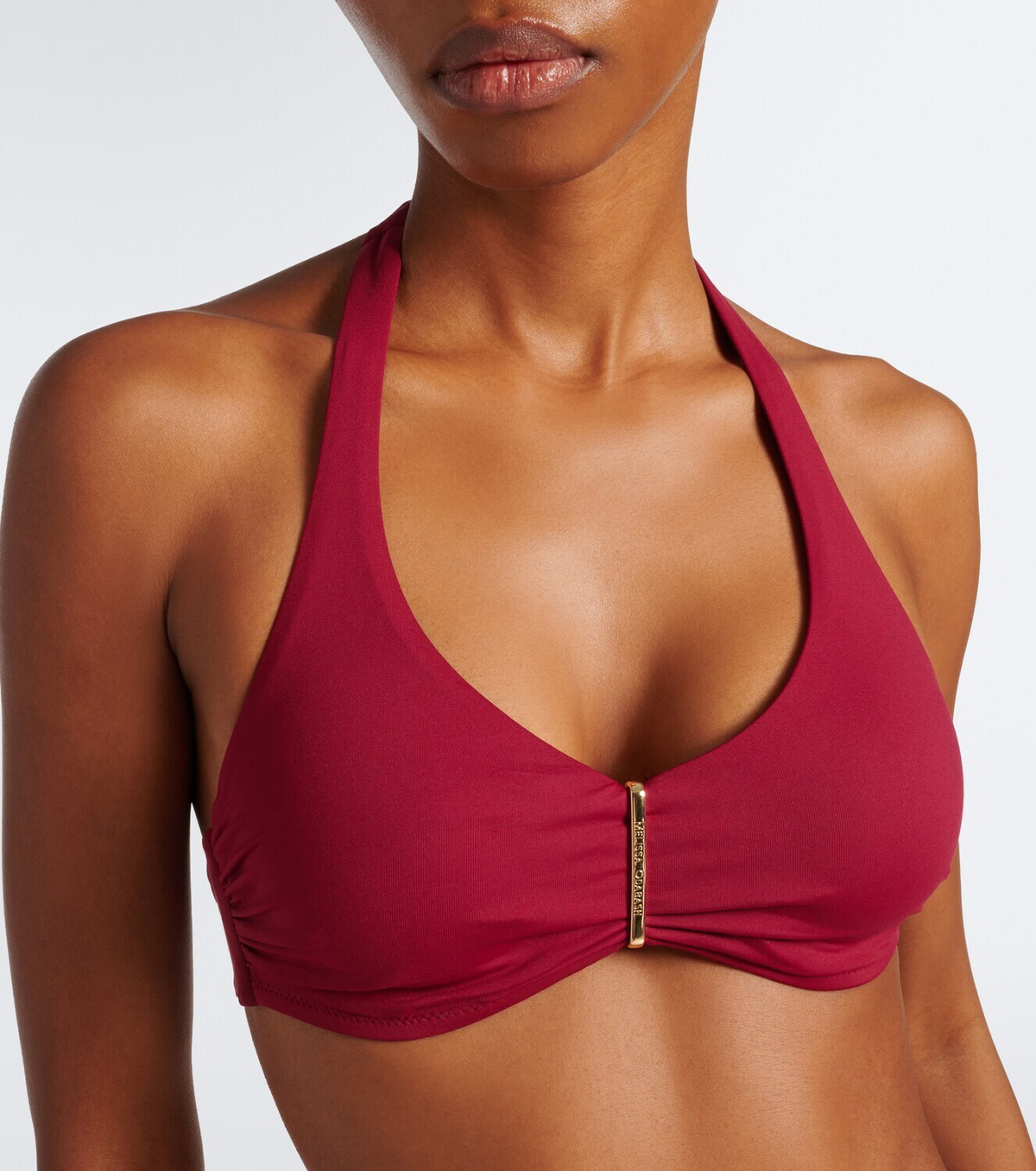 Melissa Odabash Provence gathered bikini top