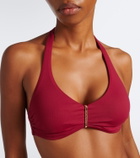 Melissa Odabash Provence gathered bikini top