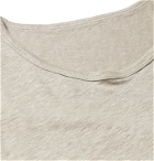Hartford - Slub Linen T-Shirt - Brown