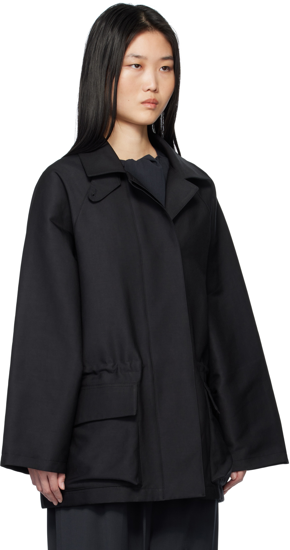 LE17SEPTEMBRE Black Cotton Traveller Jacket LE17SEPTEMBRE