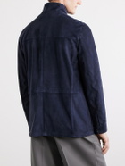 Thom Sweeney - Field Suede Jacket - Blue
