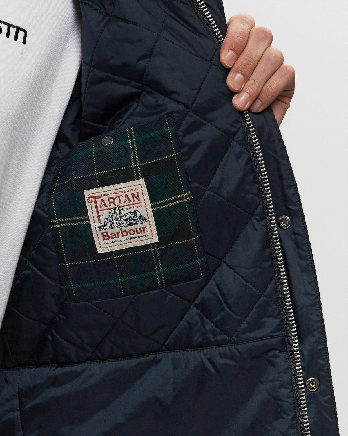Barbour Bedale Wool Blue Coats Barbour