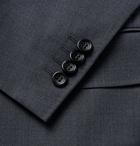 Canali - Slate-Blue Slim-Fit Kei Wool Suit Jacket - Blue