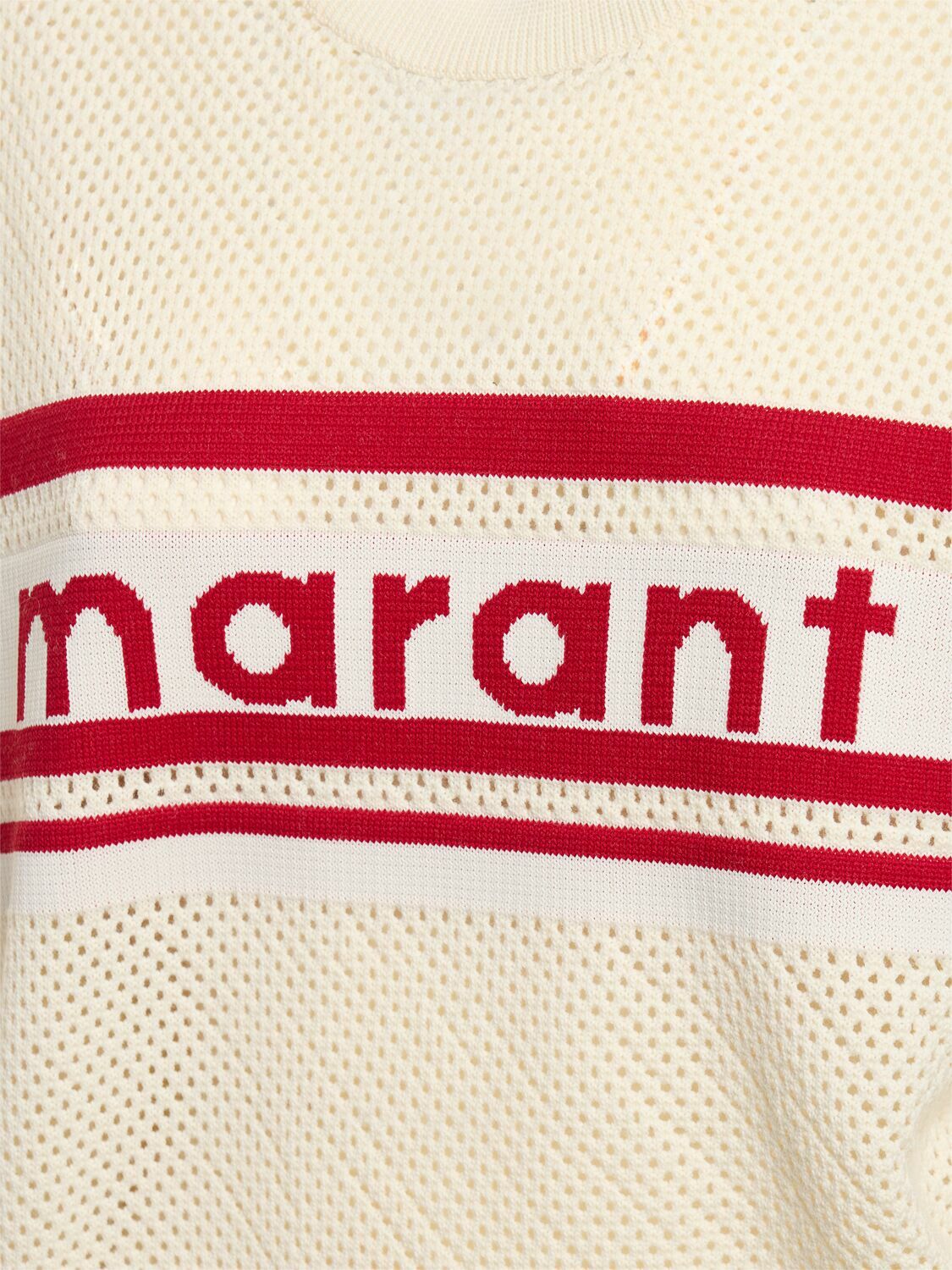 MARANT ETOILE Arwen Logo Cotton Blend Sweater