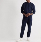 Ninety Percent - Loopback Organic Cotton-Jersey Sweatshirt - Blue