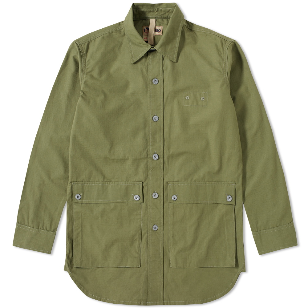 Nigel Cabourn x Lybro Mountain Division Shirt Jacket Nigel Cabourn