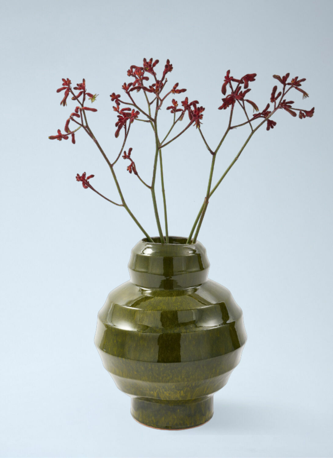 POLSPOTTEN Geometric Ceramic Vase