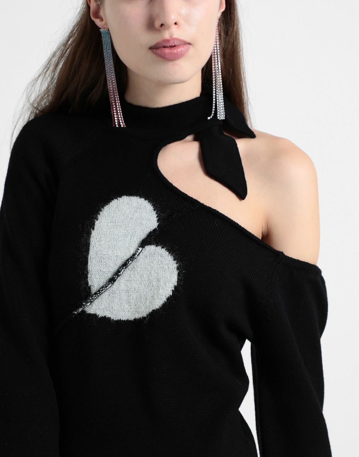 Marco Rambaldi Womens Sweater in Black
