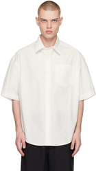 AMI Paris White Boxy Shirt