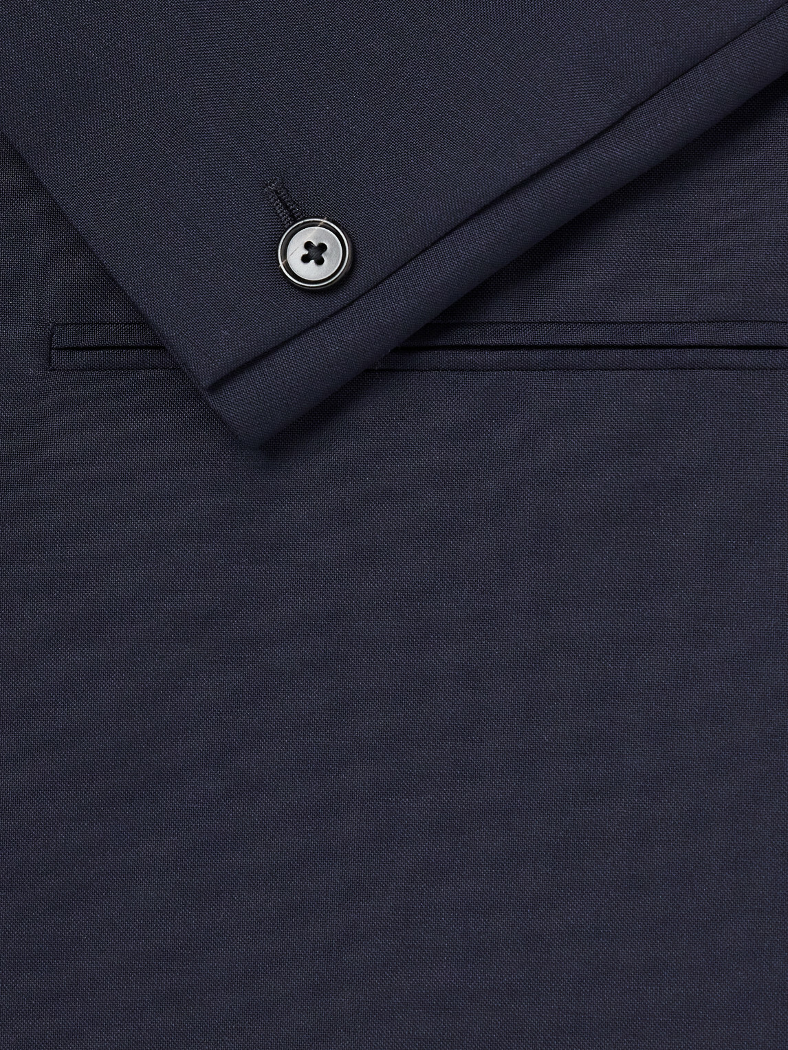 Jil Sander - Wool and Mohair-Blend Grain De Poudre Blazer - Blue