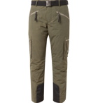 Bogner - Cortez Grosgrain-Trimmed Padded Cotton-Blend Canvas Ski Trousers - Green