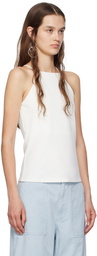 rag & bone White Irina Tank Top