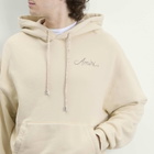 Amiri Men's MA Check Patch Skate Hoodie in Alabaster