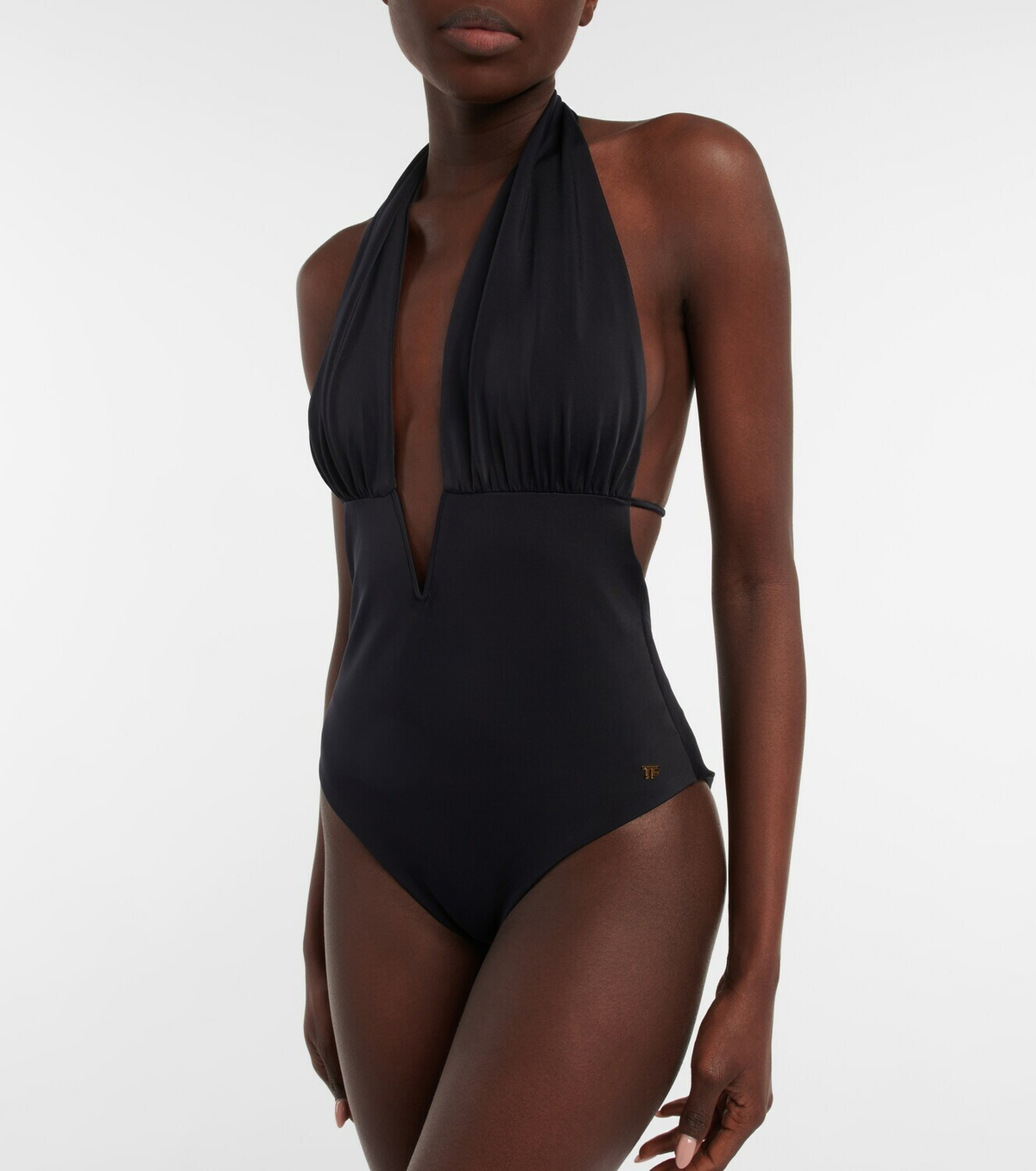 Tom Ford - Halter jersey swimsuit