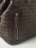 Officine Creative - Armor/019 Woven Leather Weekend Bag