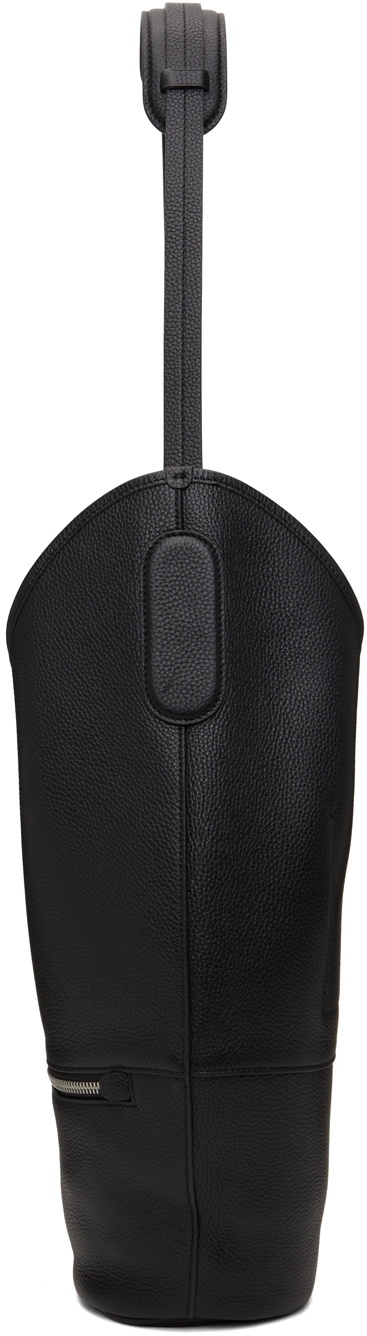 Kenzo Black Leather Onda Bucket Bag Kenzo