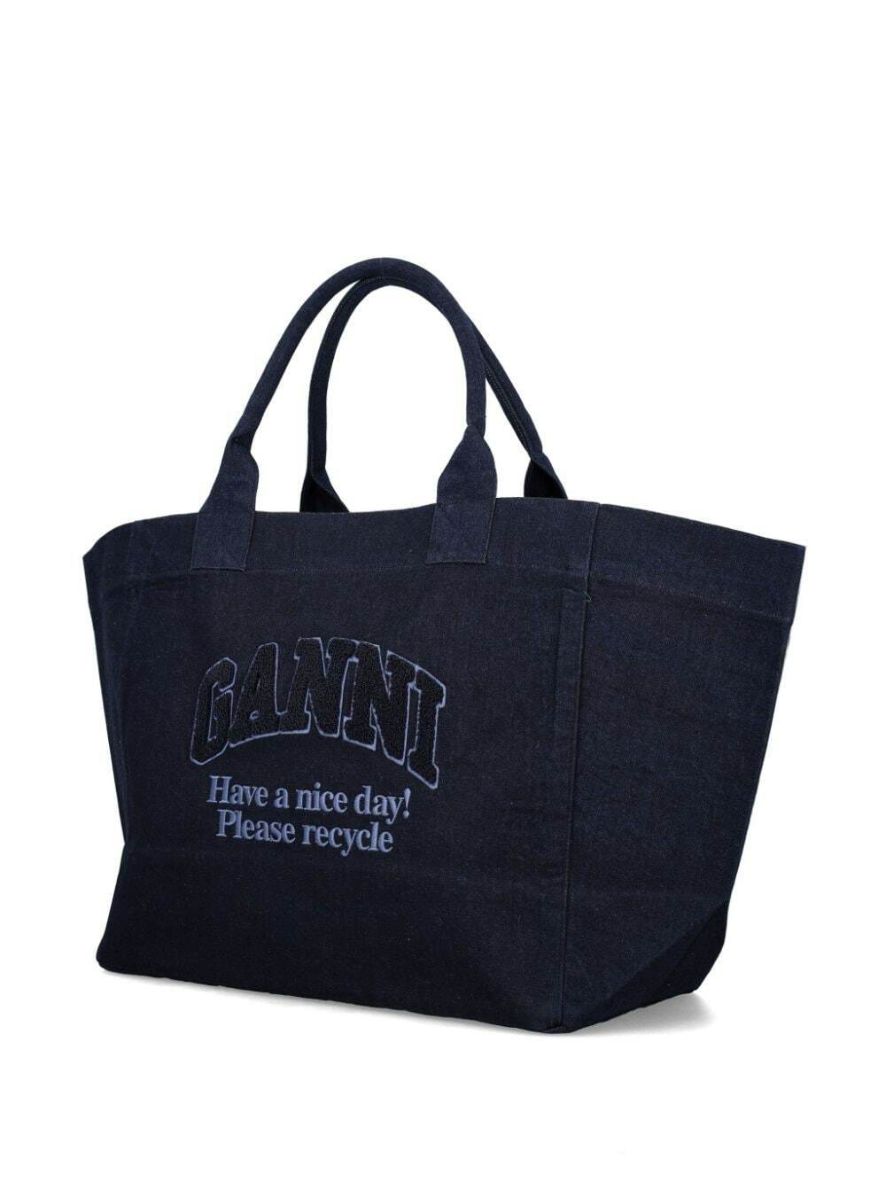 トートバッグ Ganni 'XXL Denim' shopping bag 0400022062222?wid=900