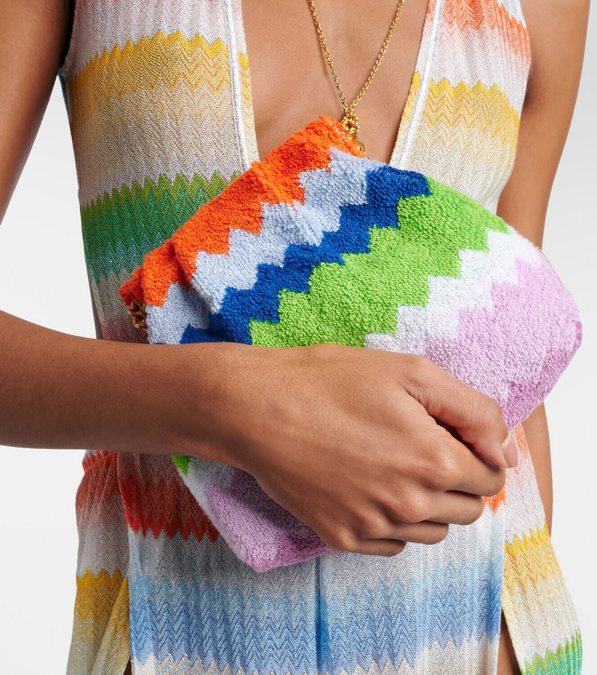 Missoni Zigzag Small top-handle bag