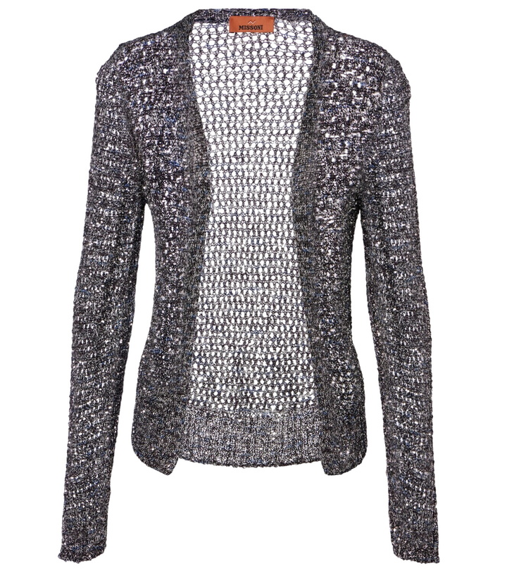 Photo: Missoni Sequined lamé cardigan