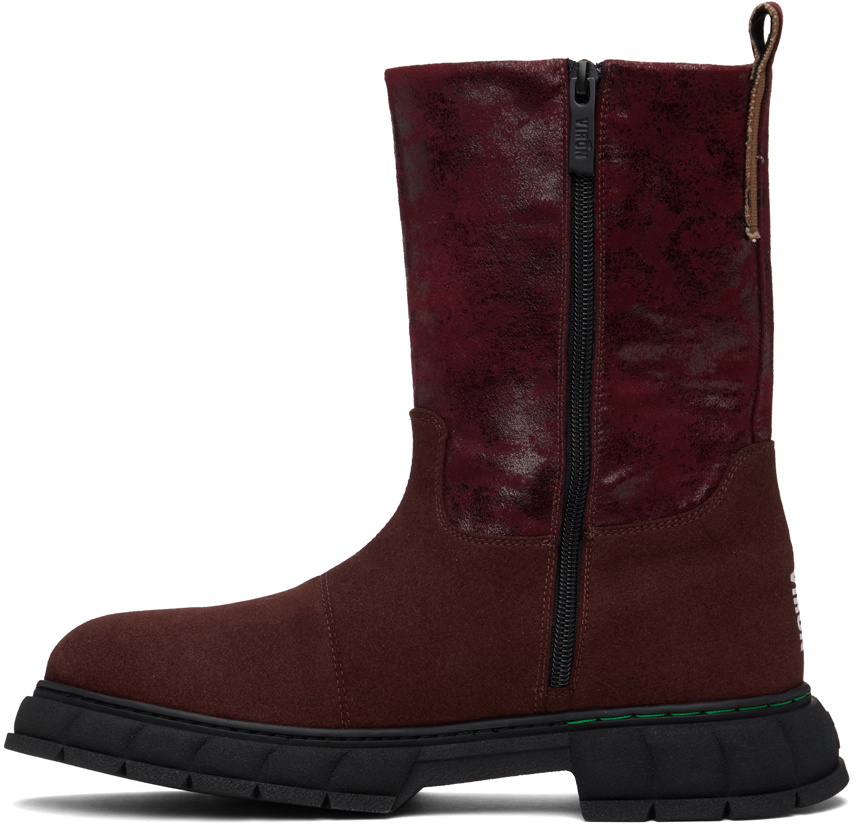 Virón Burgundy Courage Boots