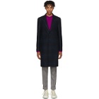 PS by Paul Smith Multicolor Wool Plaid Coat