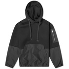 Neil Barrett Nylon Split Popover Hoody