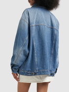 WEEKEND MAX MARA Pio Oversize Cotton Denim Jacket