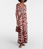 Poupette St Barth Clea animal-print palazzo pants