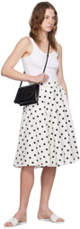 Dolce&Gabbana Black Calfskin 'DG' Logo Crossbody Bag