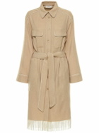 AGNONA - W's Fringed Shirt Robe
