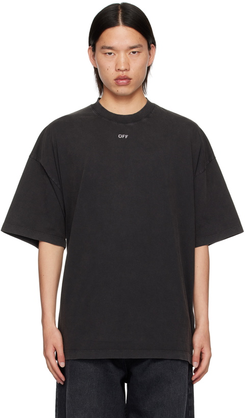 Photo: Off-White Black S.Matthew Skate T-Shirt