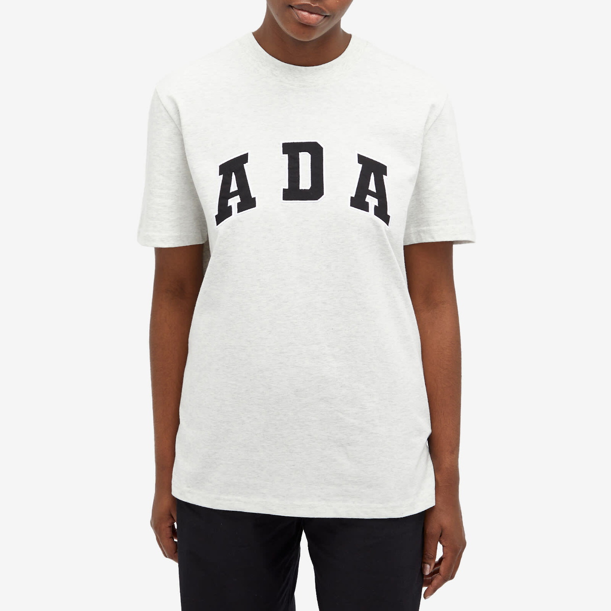 Adanola Women's ADA Short Sleeve Oversized T-Shirt in Grey Marl