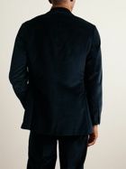 Richard James - Slim-Fit Unstructured Cotton-Corduroy Suit Jacket - Blue