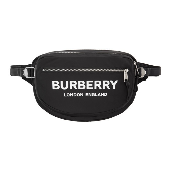Photo: Burberry Black ECONYL® Large Cannon Belt Bag
