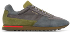 Paul Smith Gray & Khaki Jeco Sneakers