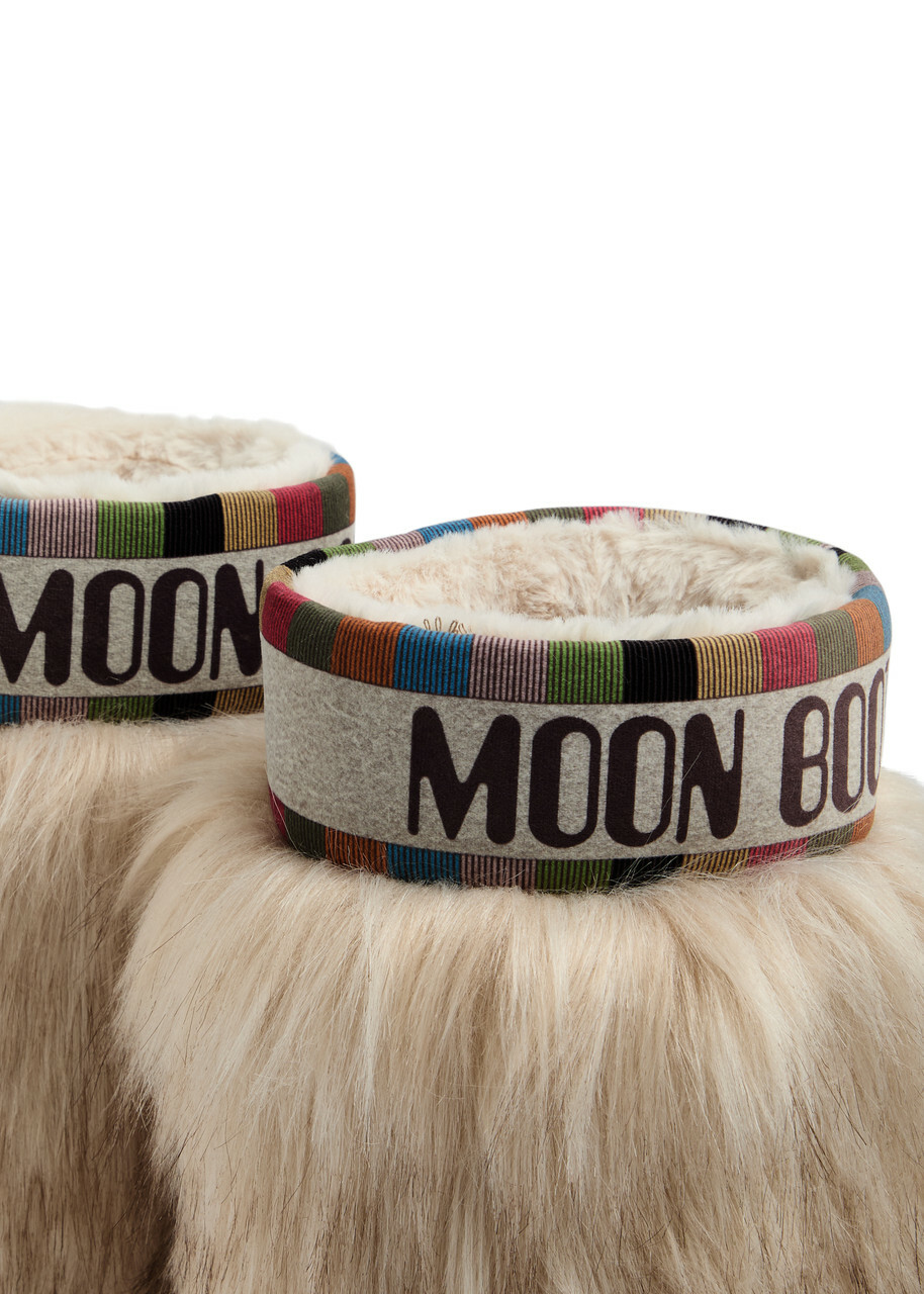 ブーツその他 MOON BOOT Icon Yeti Boots Beige MOON BOOT Mid Icon Yeti Boots Moon Boot