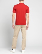 Invicta Mens Polo shirt in Tomato red