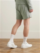James Perse - Garment-Dyed Cotton-Jersey Drawstring Shorts - Gray
