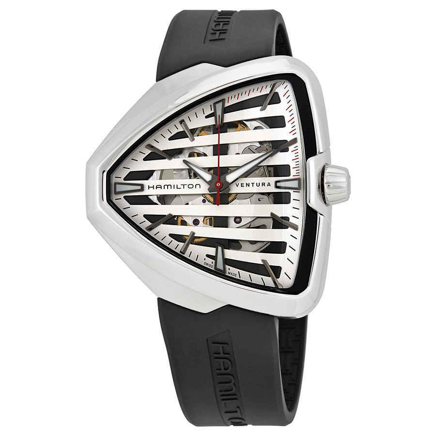 Hamilton Ventura Elvis80 Automatic Shield Shaped Mens Watch H24555381