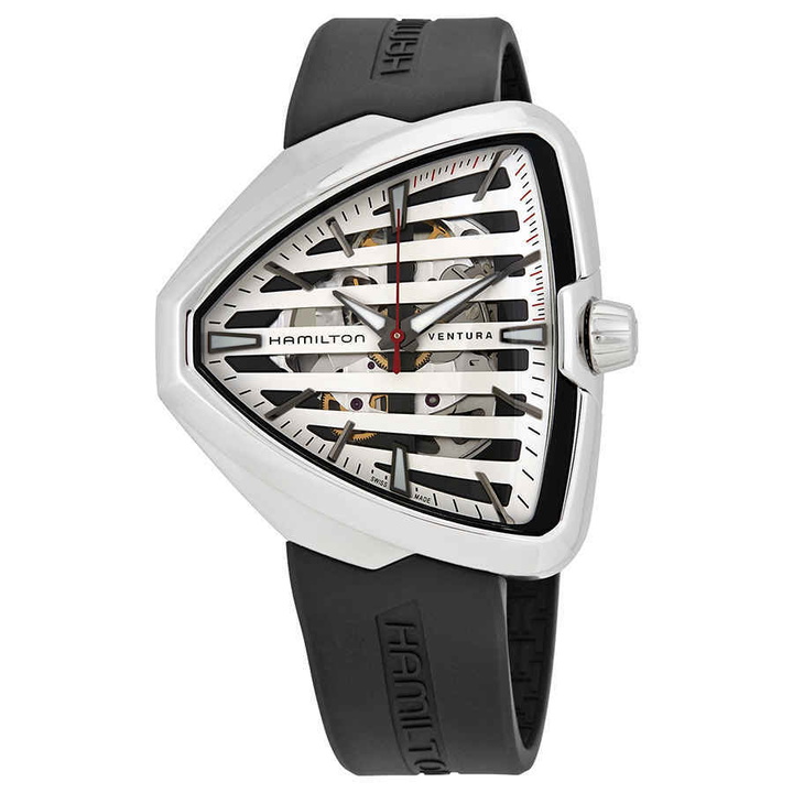 Photo: Hamilton Ventura Elvis80 Automatic Shield Shaped Mens Watch H24555381