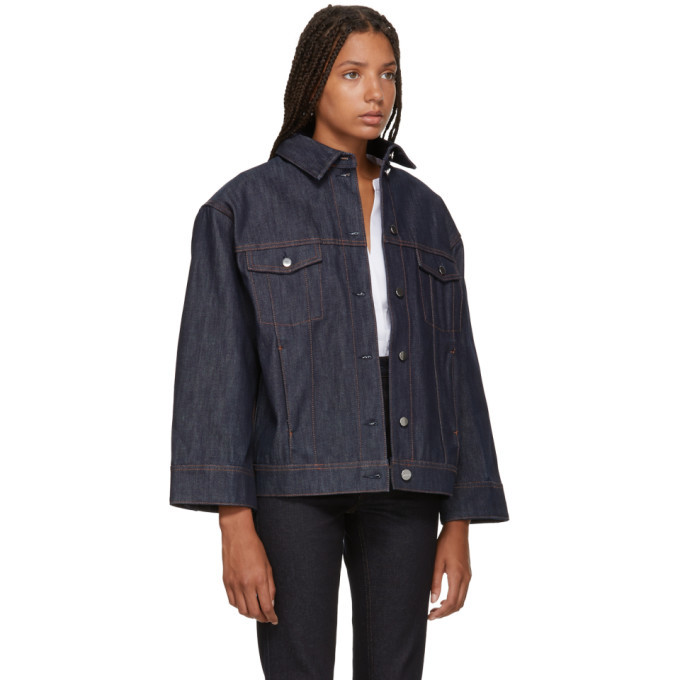 Toteme Indigo Bissau Denim Jacket