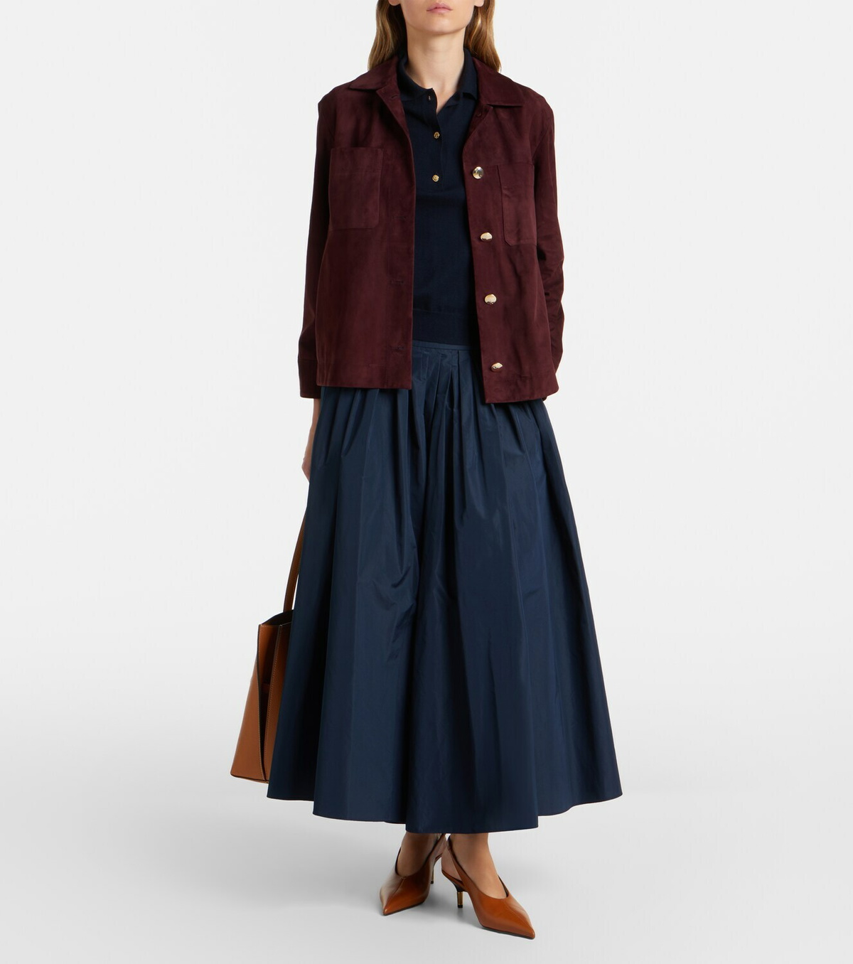 'S Max Mara Suede blouson jacket