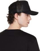 AMIRI Black 3 Star Trucker Cap