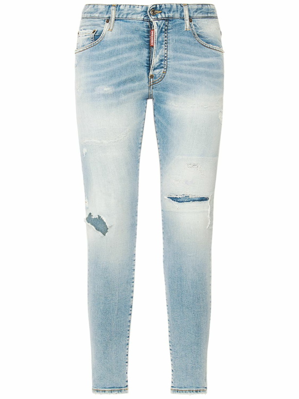 Photo: DSQUARED2 - Super Twinky Stretch Cotton Denim Jeans