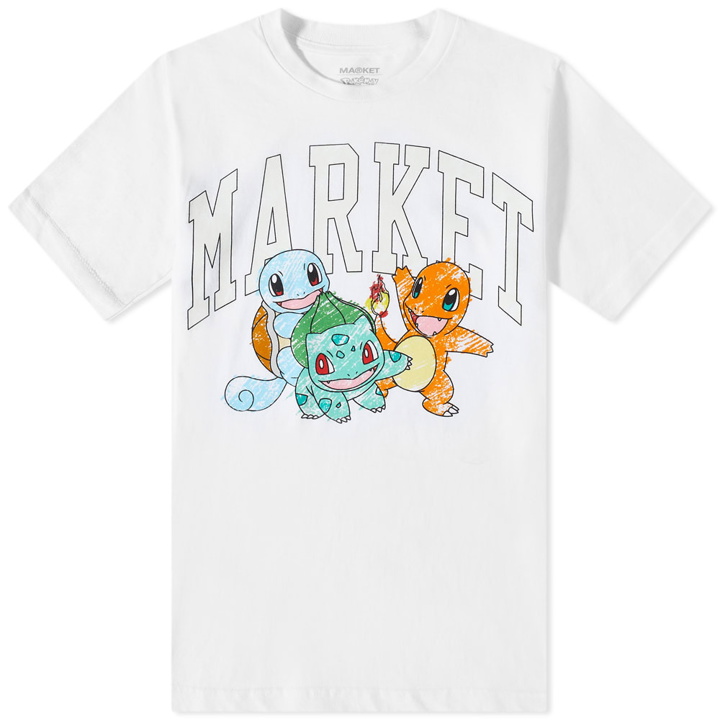 Photo: Market x Pokemon Starters UV T-Shirt in White