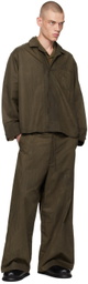 Aviva Jifei Xue Green Boxy Shirt